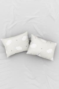 Наволочки классические поплин "Чебурашка Спящий" комп. (2 шт.)