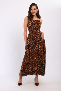 Сарафан женский №31957 суперсофт (последний размер) коричневый 46