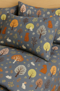 Наволочки классические полиэстер "Лесная сказка" (2 шт.)