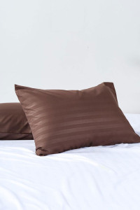 Наволочки классические страйп-полиэстер "Сосновая шишка" (2 шт.)