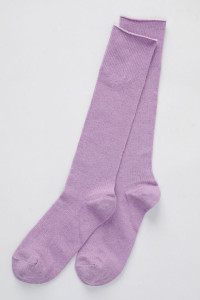 Гольфы женские "Ретро" - упаковка 2 пары (последний размер) лиловый 25-27
