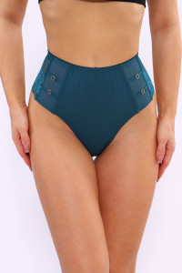 Трусы женские №18996 кружево (последний размер) изумруд 46