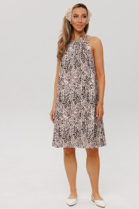 Сарафан женский СА108 кулирка (р-ры: 46-54) коричневый