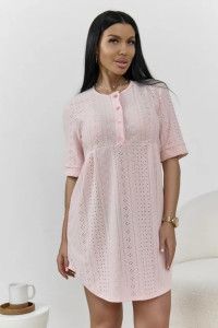 Туника женская "Лисана-2" 530-3 полиэстер с лайкрой (р-ры: 44-58) розовый
