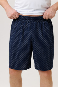 Шорты мужские №1942/5 кулирка (р-ры: 50-60) синий