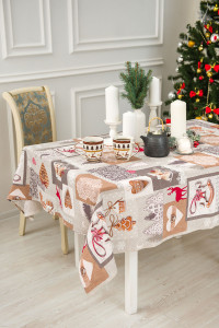 Скатерть рогожка "Лапландия" (последний размер) 150х180