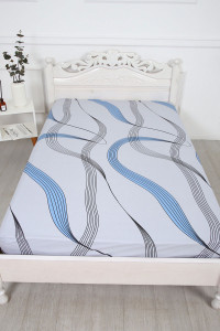 Простыня классическая поплин "Джаз" (последний размер) 240х215