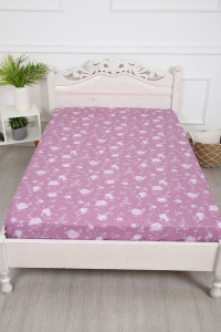 Простыня классическая поплин "Пиония" компаньон (последний размер) 180х215