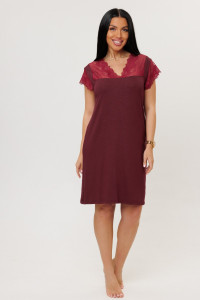 Сорочка женская 2272/2 вискоза (р-ры: 48-58) красный