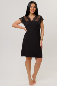 Сорочка женская 2272 вискоза (р-ры: 48-58) черный