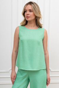 Блузка женская "Сибелла-5" плательная ткань (р-ры: 44-54) зеленый