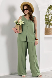 Брюки женские "Камео-2" плательная ткань (р-ры: 48-58) хаки