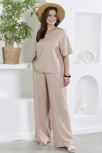 Брюки женские "Камео-2" плательная ткань (р-ры: 48-58) бежевый