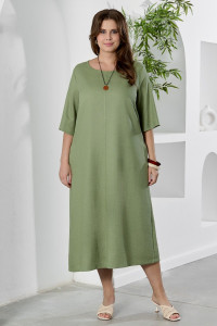Платье женское "Камео-1" плательная ткань (р-ры: 48-58) хаки