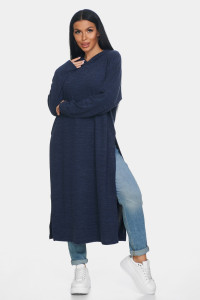 Джемпер женский "Кэнди" ангора-софт (р-ры: 46-64) синий