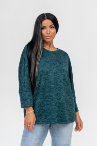 Туника женская 1670/5 сандра (последний размер) изумруд 48,52