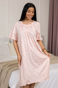 Сорочка женская 1092/24 кулирка (последний размер) розовый 60