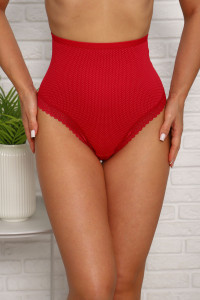 Трусы женские №64812 кулирка с лайкрой (последний размер) красный 54