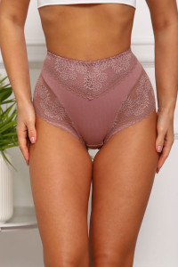 Трусы женские №64860 лапша (последний размер) кофе 54