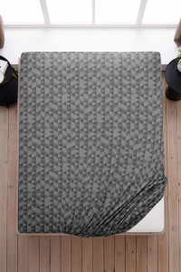 Простыня на резинке поплин "Лондон" комп.