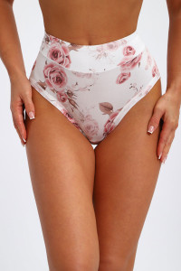 Трусы женские №45094 бамбук (р-ры: 48-52) белый