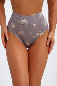 Трусы женские №45093 бамбук (р-ры: 48-52) фиалка