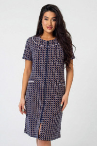 Халат женский К-53 "Очарование" кулирка (р-ры: 50-58) цепи