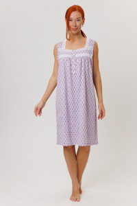 Сорочка женская №2273 кулирка (р-ры: 46-60) лиловый