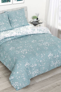 Постельное белье поплин на резинке "Бэлла"