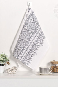Полотенце кухонное рогожка "Мережка"