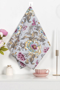 Полотенце кухонное рогожка "Арония"