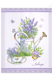 Набор кухонный из 2-х полотенец рогожка "Мерси"