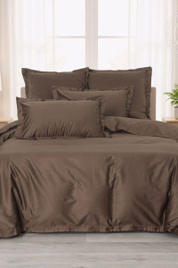 Постельное белье мако-сатин "Шоколад"