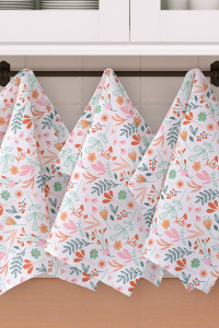 Набор кухонный вафельное полотно "Summer tale 1"