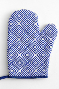 Прихватка-рукавица кухонная рогожка "Electro"