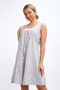 Сорочка женская №30149 кулирка (р-ры: 48-62) серый