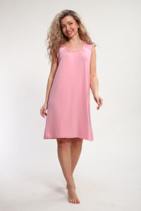 Сорочка женская "Елена" М465 вискоза (р-ры: 46-60) розовый