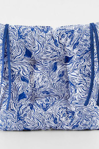 Чехол-сидушка на стул с завязками "Lily Electro"