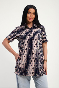 Футболка женская "Фаина" кулирка (р-ры: 48-58)