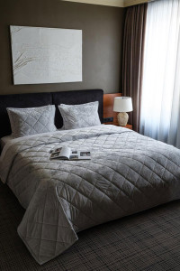 Покрывало стеганое велюр "Havbor Mis"