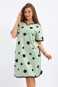 Туника женская №265 кулирка (р-ры: 52-62) хаки