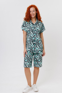 Костюм двойка женский №2264 кулирка (р-ры: 48-58)