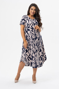 Платье женское П3114 кулирка (р-ры: 48-62)