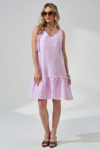 Сарафан женский "Ривьера" 2477-Мус муслин (р-ры: 44-48) розовый