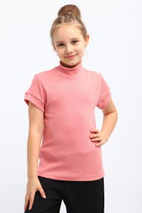 Водолазка детская "Луиза" лапша (р-ры: 140-164) коралловый
