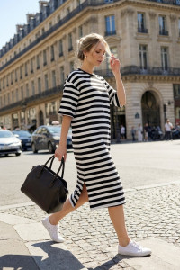 Туника женская "Лик" футер 2-х нитка с полиэстером (р-ры: 44-58) черный