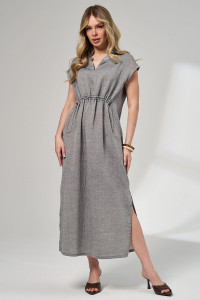 Платье женское "Эко-Муслин" 2478-Мус муслин (р-ры: 48-58) джинс