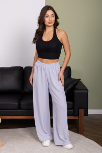 Брюки женские 2051/5 жатка кантри (р-ры: 48-58) светло-серый