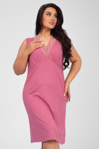 Сорочка женская ВИ-50 "Рафаэлла" вискоза (р-ры: 48-58) брусника