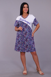 Туника женская №57017 кулирка (р-ры: 46-54) серый